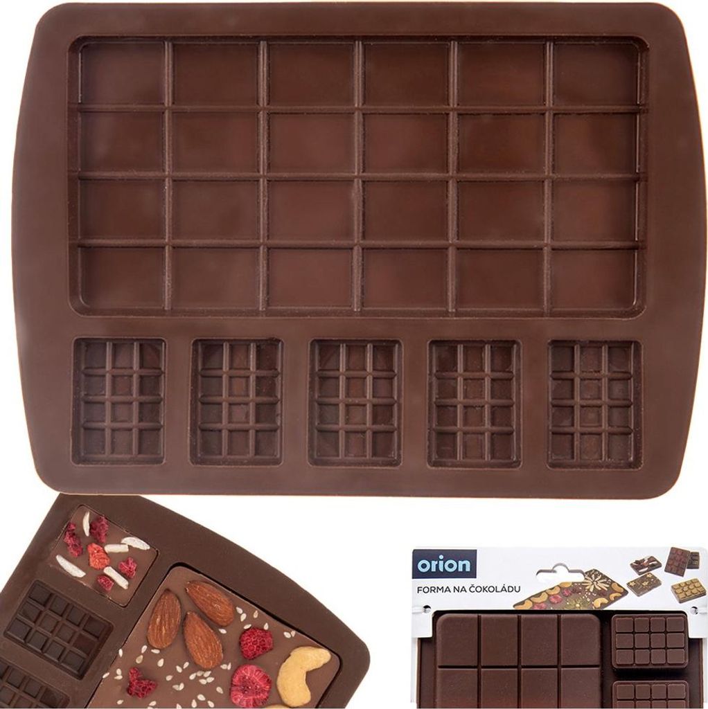 Orion | Stampo per cioccolato - In silicone - 18,5x13,5x1,5 Immagine del prodotto 