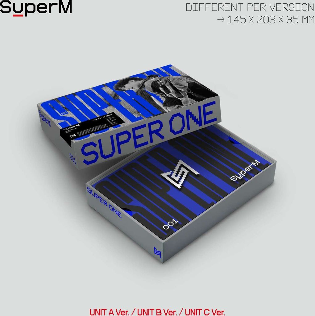 Super One (Einheit B Version_Baekhyun, Mark, Lucas_Internationale Ausgabe). CD