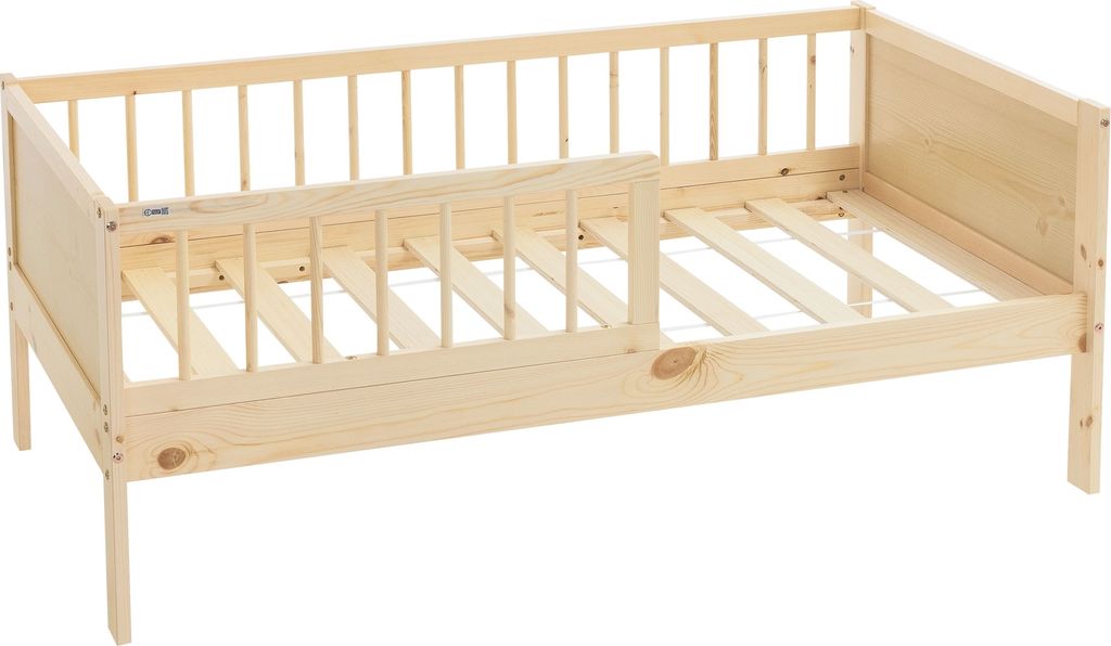 ML-Design Kinderbett mit Lattenrost und Rausfallschutz, Produktbild 