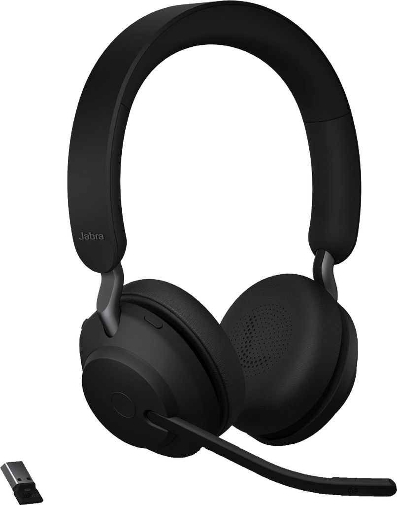 Bezprzewodowy zestaw słuchawkowy stereo Jabra Evolve2 65 Zdjęcie produktu 
