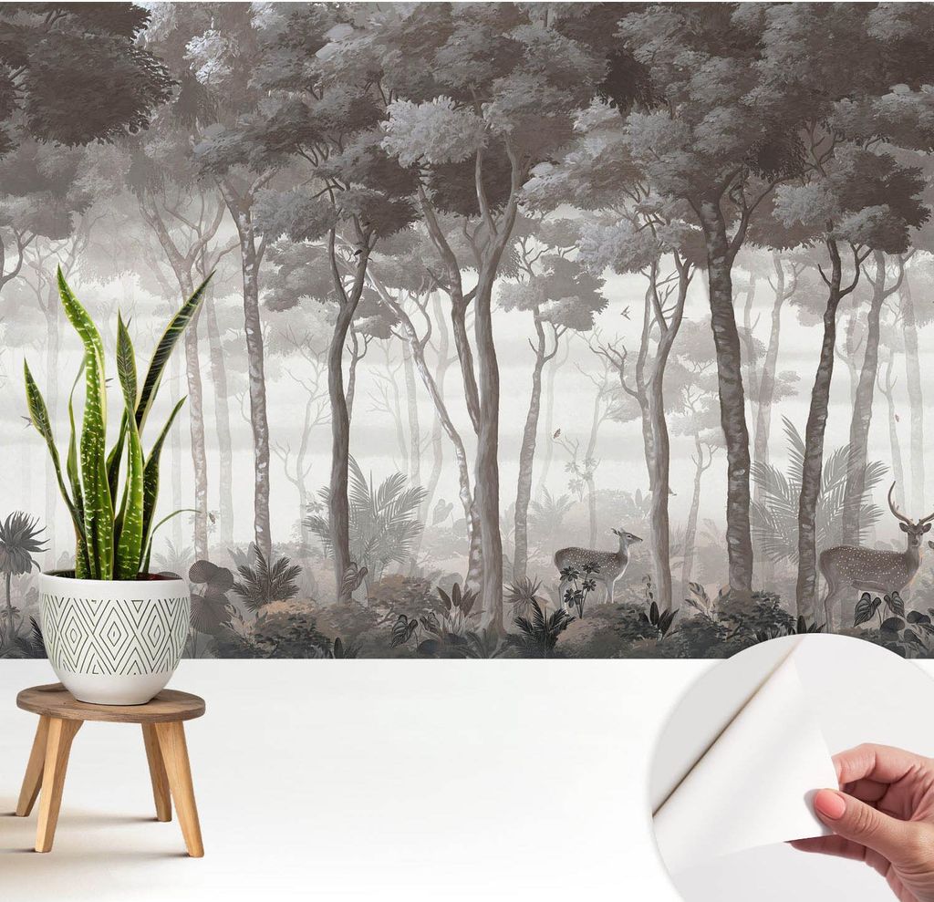 Fototapete selbstklebend - 208x146 cm - Tapete - Wandtapete - Wandbilder - Klebefolie - Dekofolie - Tapete Folie - Wand - Dekoration - Wohnzimmer -...