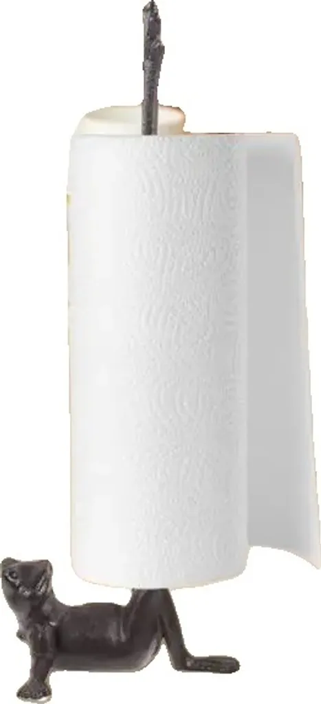 Porte-papier toilette grenouille : fixez solidement votre rouleau avec style