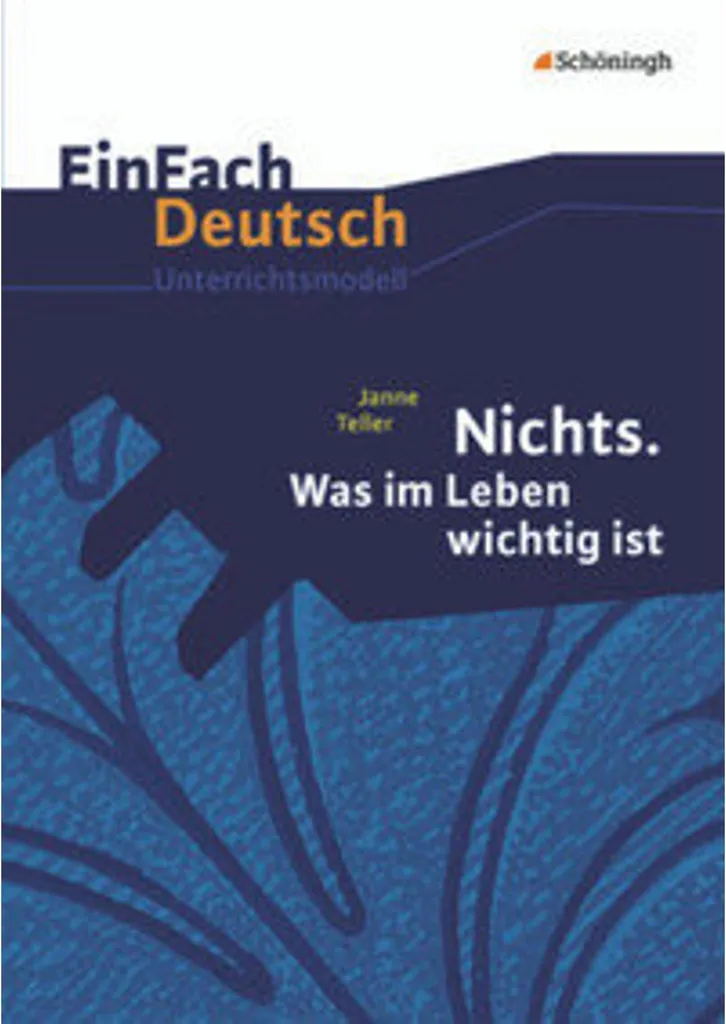 Guide Pédagogique EinFach Deutsch Nichts pour Professeurs d'Allemand