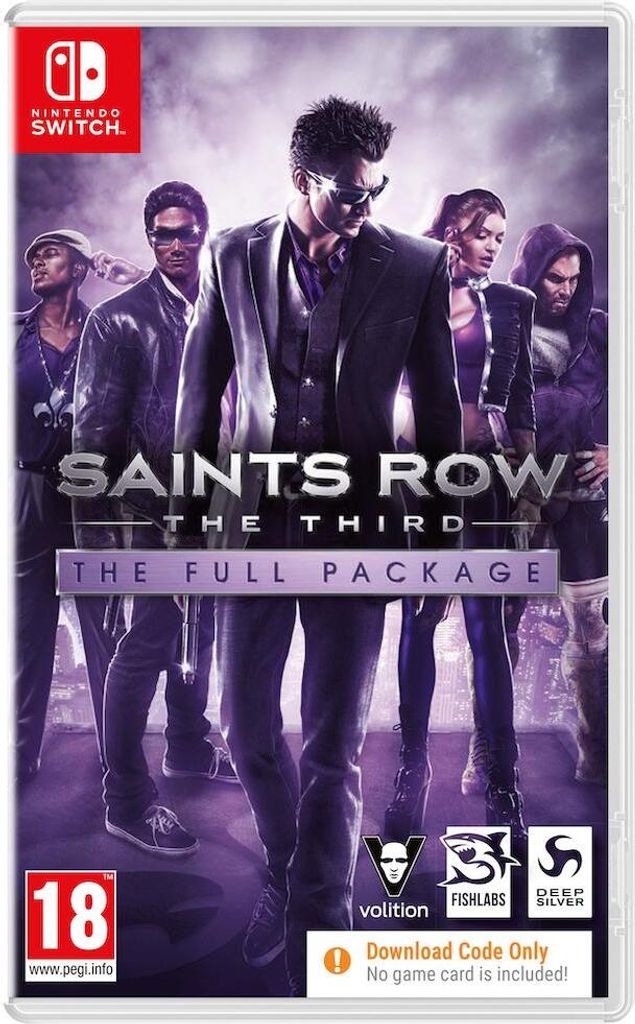 Saints Row The Third (Code in Box) - Box UK