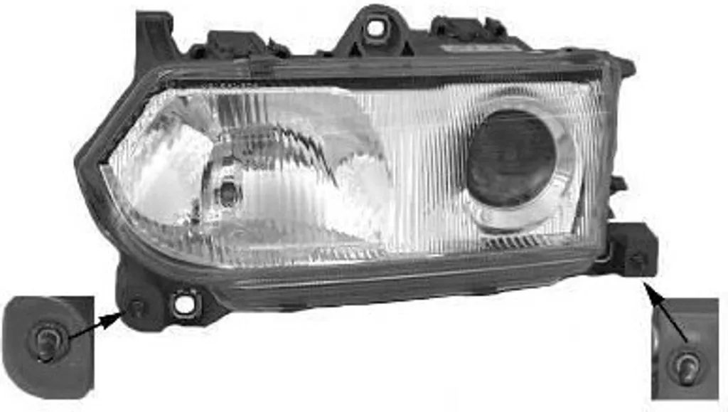 VAN WEZEL 0145961 Faro Sinistro per Alfa Romeo 145/146 | Qualità OE