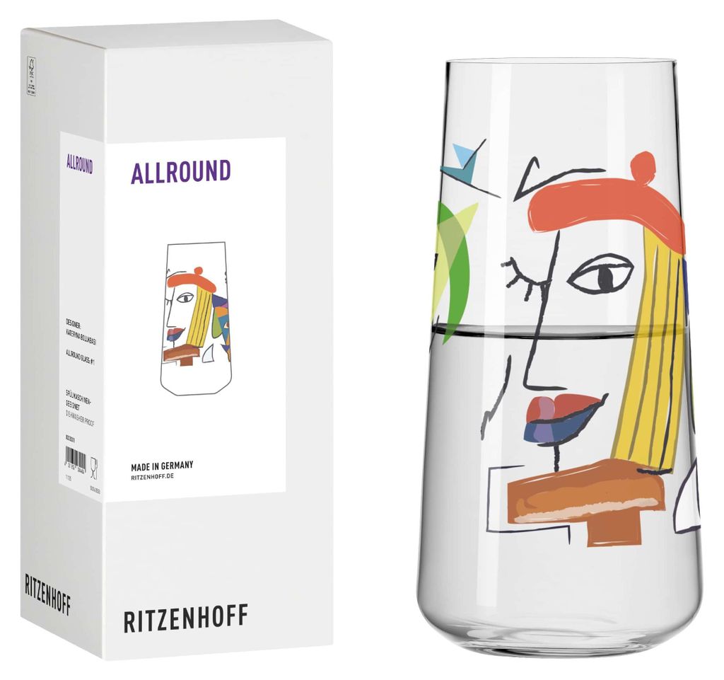 Ritzenhoff Art Lovers Universalglas 510 ml #1 Kateryna Produktbild 