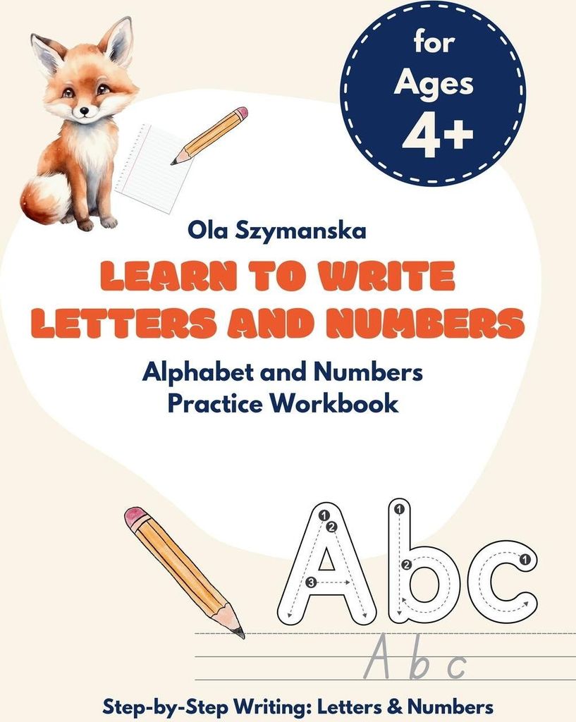 Learn to Write Letters and Numbers