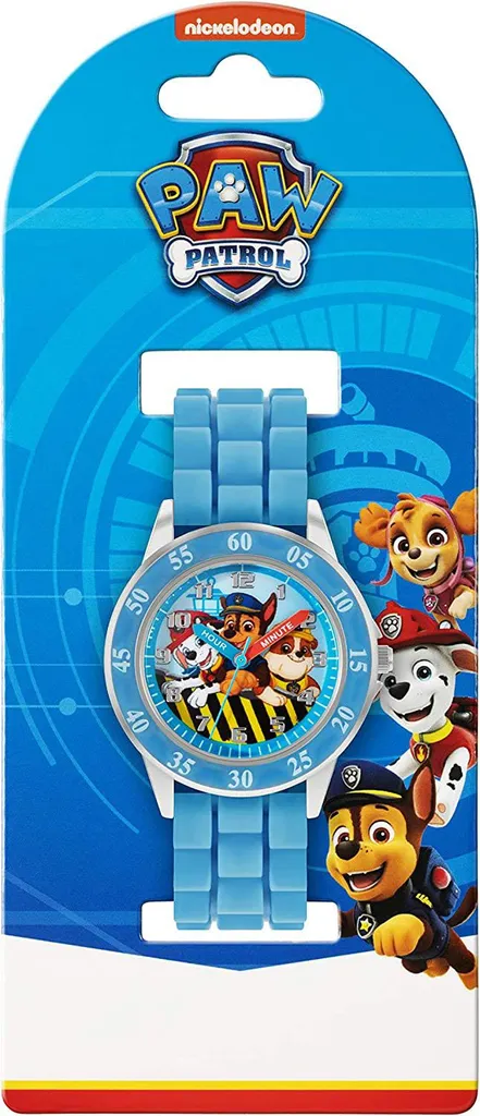 Horloge Murale Paw Patrol à Cadran Pédagogique 25cm - Heure Professeur Kids