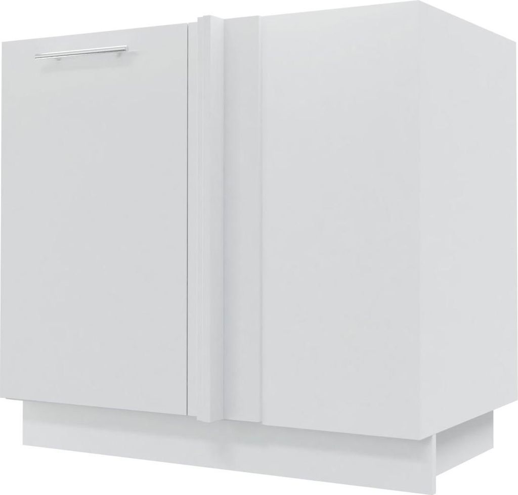 Eckverbindungsunterschrank Essen 90x50x82cm 1-türig weiß Front weiß (ES-D13U)