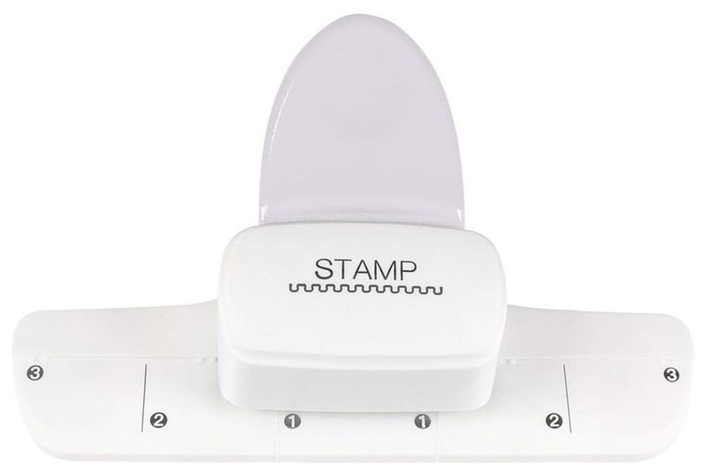 Papierstanzer Briefmarken Design Rand Stanzer Scrapbooking Produktbild 