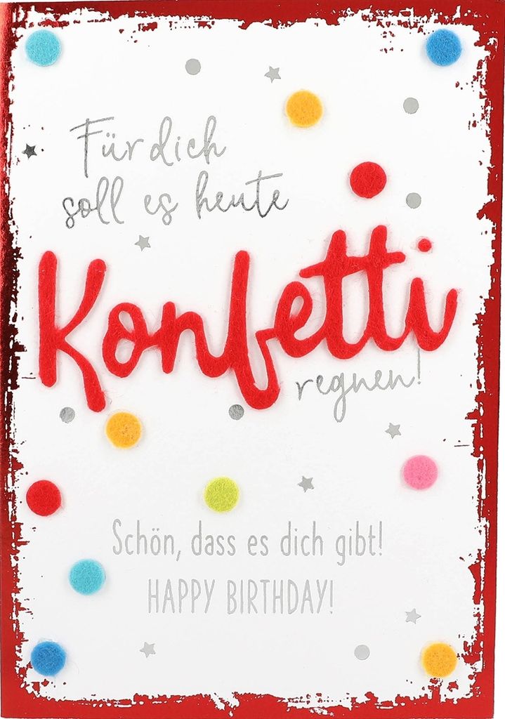 Depesche Klappkarten Elegance Sortierung : Happy Birthday Schön, dass es dich gibt! Klappkarten Elegance Sortierung Neu: Happy Birthday Schön, da...
