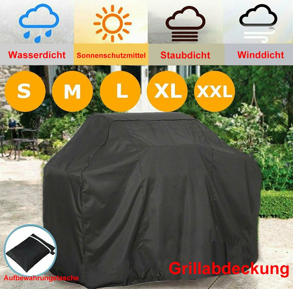 Wasserdichte Grillabdeckung – Schutz Vor Witterung, Für Verschiedene Grills