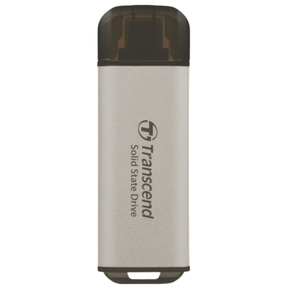 Transcend SSD ESD300S 512 GB USB-C srebrny Zdjęcie produktu 