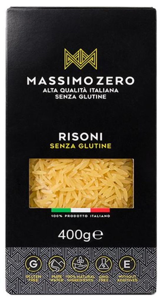 Massimo Zero Risoni Glutenvrij (400 gr) Productafbeelding 