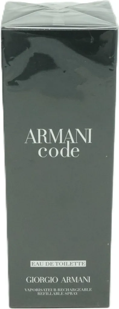 Armani Code Eau de Toilette 200ml - Intensité Durable et Fraîcheur Vive