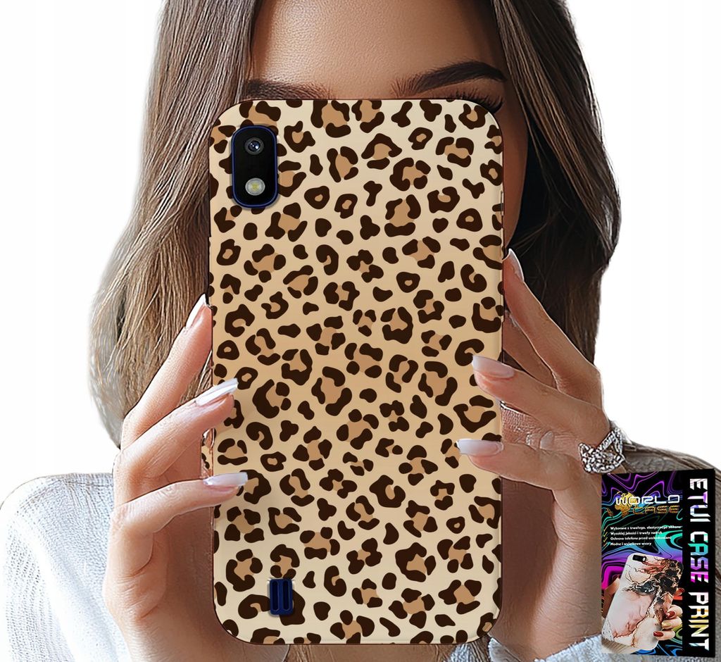 Fall Für Samsung A10 - Zurück In Leopardenmuster Modische Frauen Muster