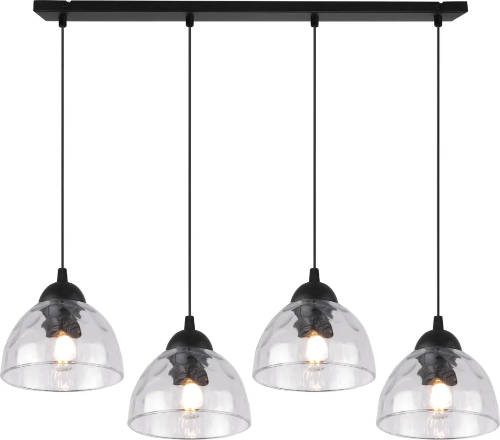 Lampada Sospensione Venice Vetro 4 Luci | Trend Arredo 2026 E27 - 7