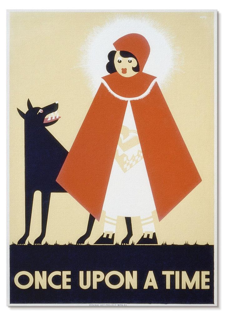 POSTER - 29x42 cm (A3) - Kenneth Whitley - „Es war einmal“-Plakat (1936) von Kenneth Whitley - Wandbild für Wohnzimmer Schlafzimmer & Flur, Mo...