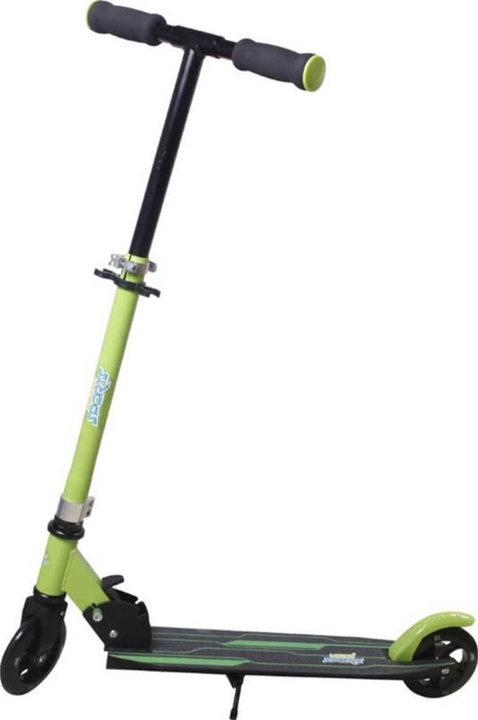 New Sports Scooter Grün/Schwarz, 125 mm, ABEC 7 Produktbild 