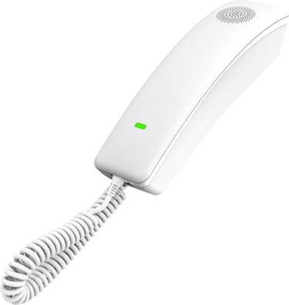 Fanvil H2U-W, IP-Telefon, Weiß, Kabelgebundenes Mobilteil, Tisch/Wand, Im Band, Außerhalb des Bandes, SIP-Info, 2 Zeilen