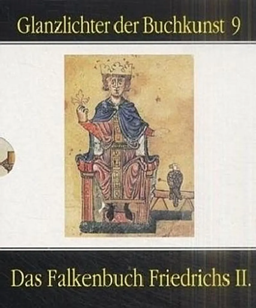 Das Falkenbuch Friedrichs II : Reliure Cuir et Illustrations Médiévales