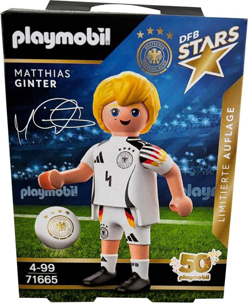PLAYMOBIL 71665 DFB Stars Matthias Ginter Squadra nazionale Immagine del prodotto 