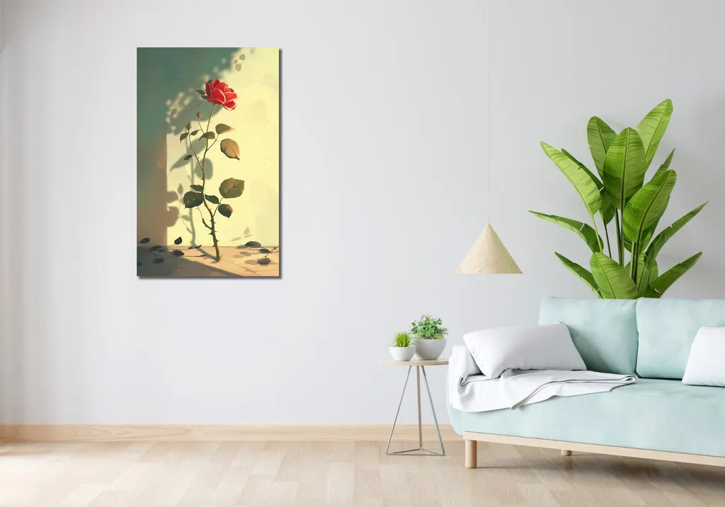 Impression sur Toile Subtilité 60x100 - Tableau Moderne pour Salon