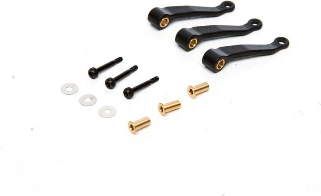Blade Flybarless Rotorkopfanlenkung (3): Trio 180 CFX