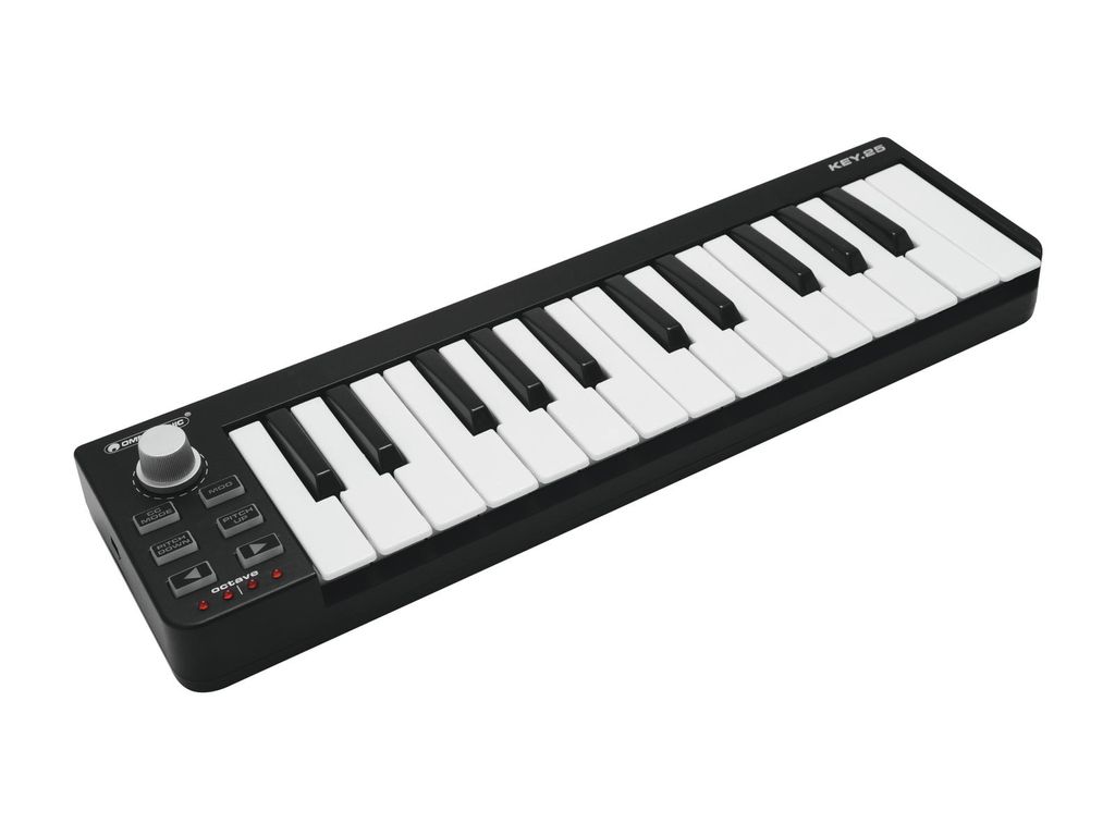 Omnitronic Key-25 Midi-Controller (11045074) Zdjęcie produktu 