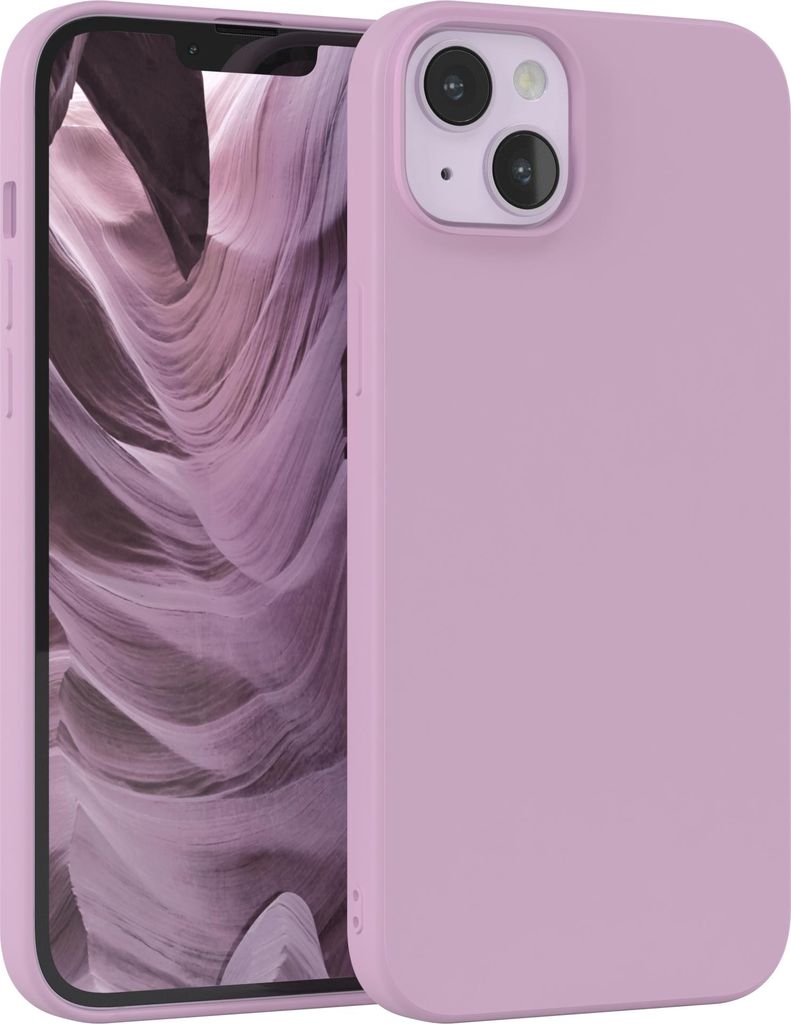 EAZY CASE - TPU Hülle für Apple iPhone 14 Plus, TPU Case stoßfeste Handyhülle, weiches Cover mit Kameraschutz, Silikonhülle in Lila