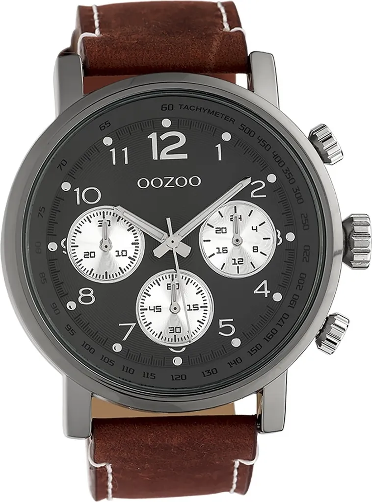 Orologio Oozoo D2UOC10061 Uomo Marrone: Eleganza Analogica e Stile
