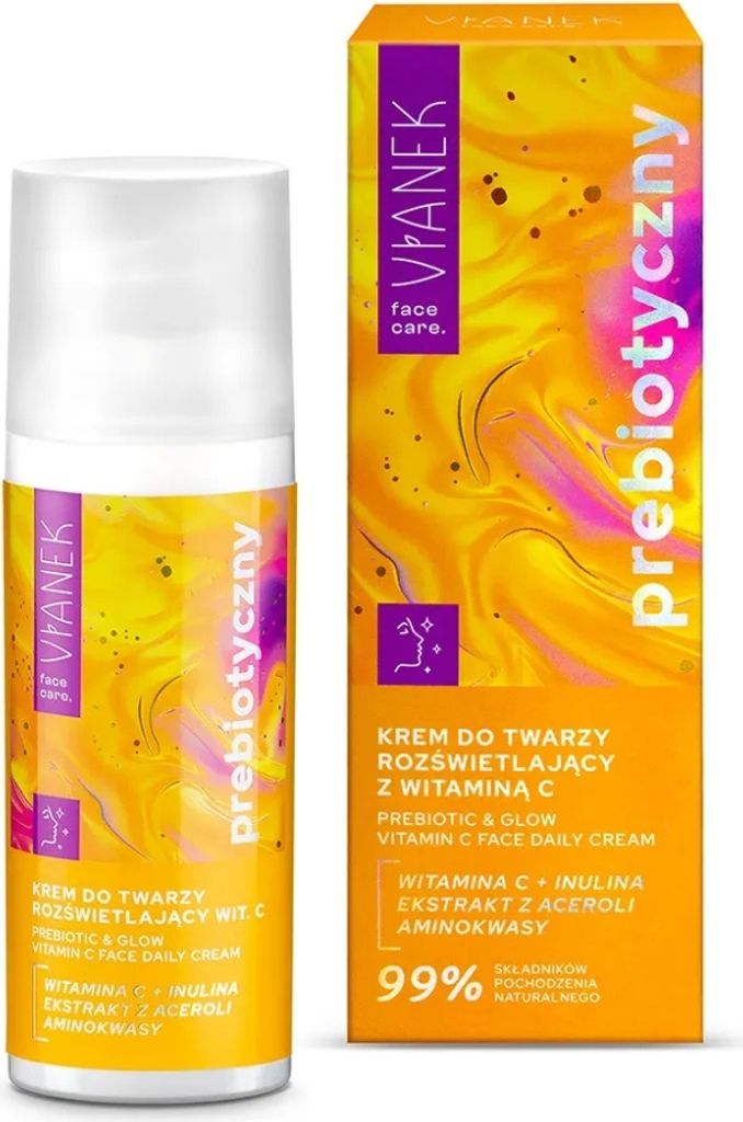 Vianek Illuminating Prebiotic Face Cream With Vitamin C 50 Ml