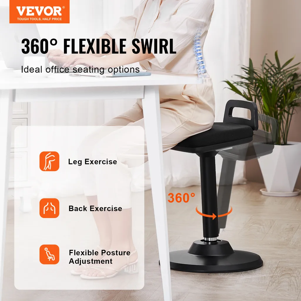 VEVOR Active Chair | Sedia per Ufficio e Smart Working Regolabile - 2