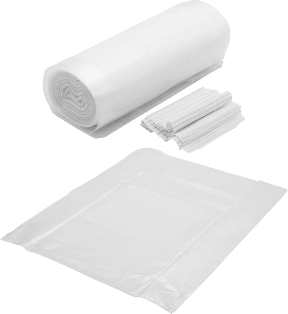 41x Gefrierbeutel Tiefkühlbeutel 6 Liter Allzweckbeutel Gefriertüten inkl. Clips 6l