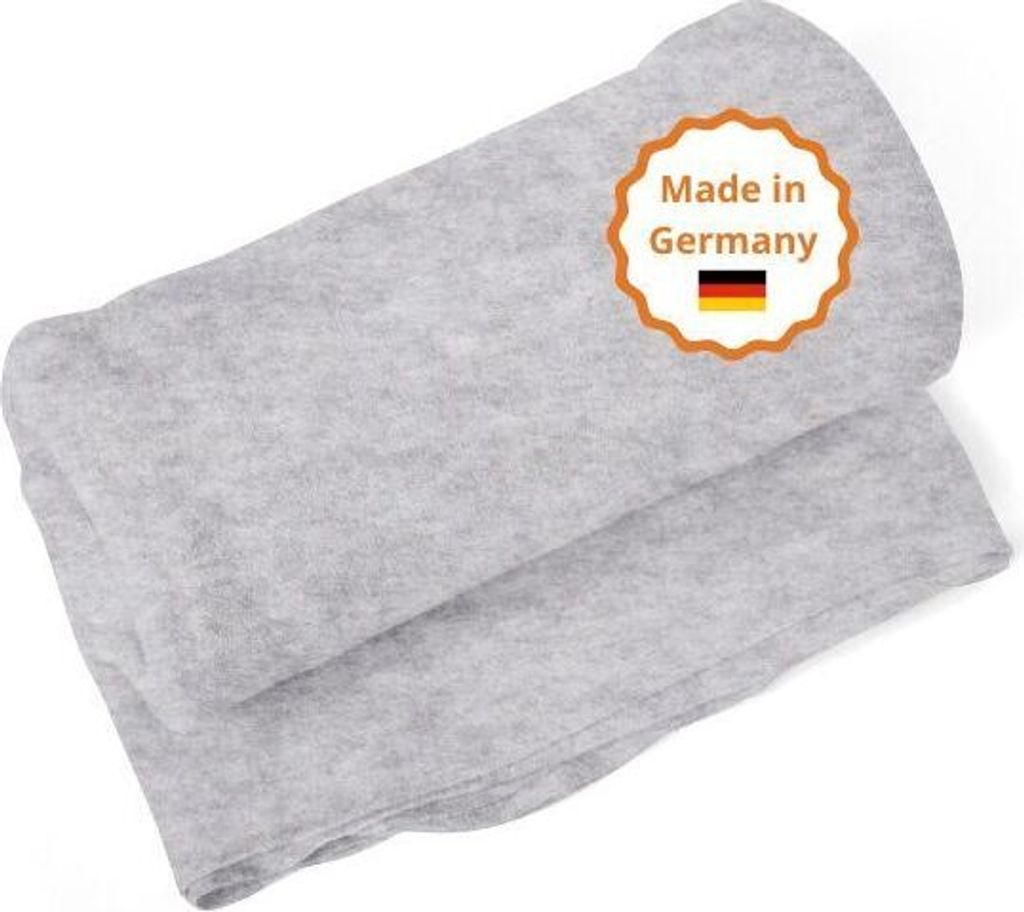 sleepling Kuscheldecke Wohndecke Germany, Sofadecke, 150 x 200 cm, , waschbar, hellgrau melange