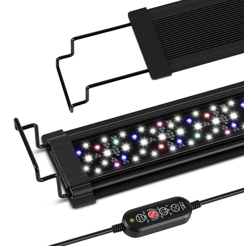 Vigevee 12 W Wasserdicht Farbige LED-Aquarienlampe mit Produktbild 