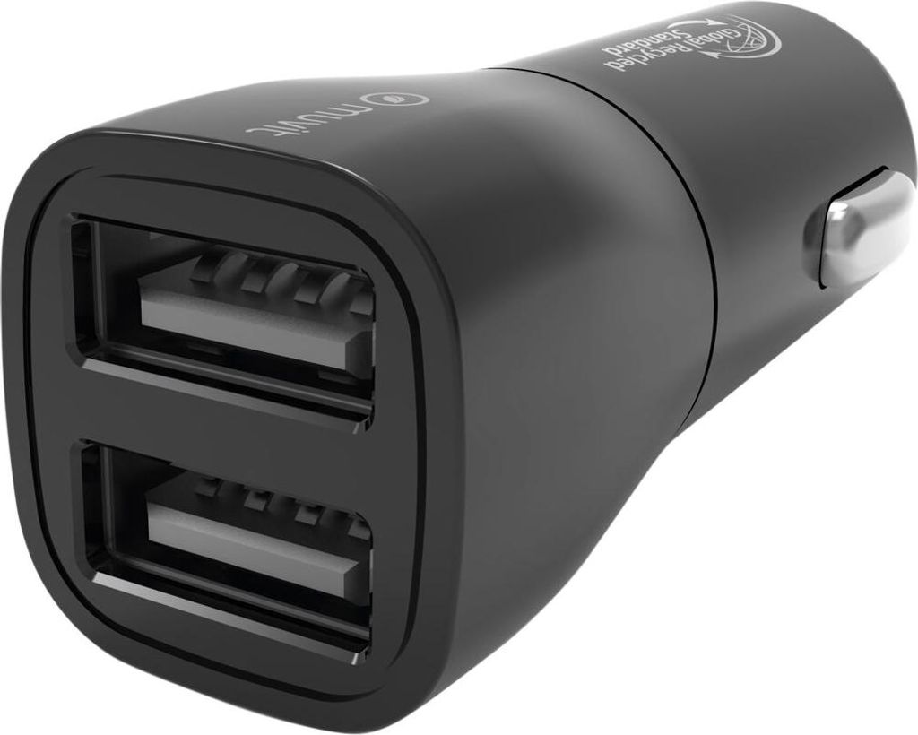 Ladegerät fürs Auto Muvit for Change Schwarz