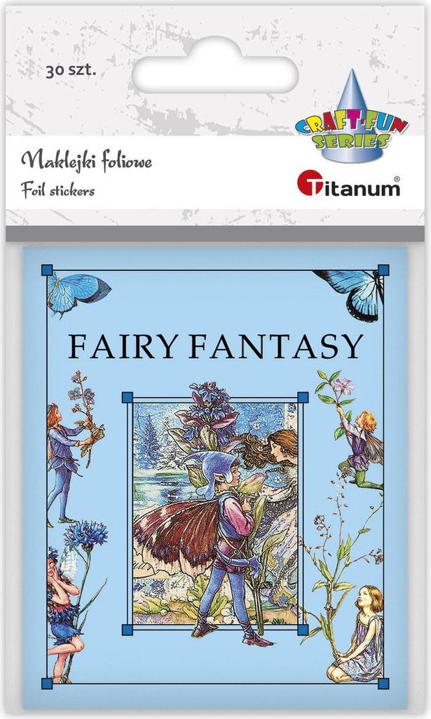 Fairy Fantasy Folienaufkleber 30 Stück Titanum v3