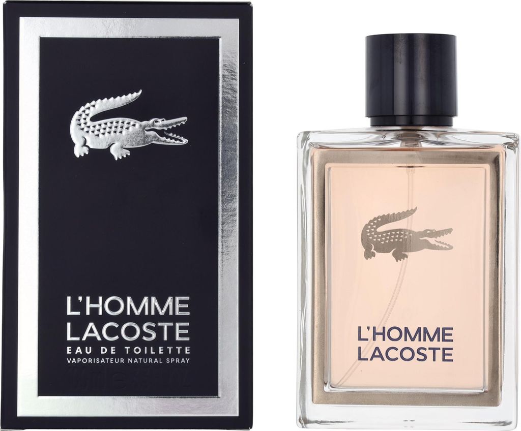 Lacoste L'Homme Herren Eau de Toilette Parfüm Spray, 100 ml Produktbild 
