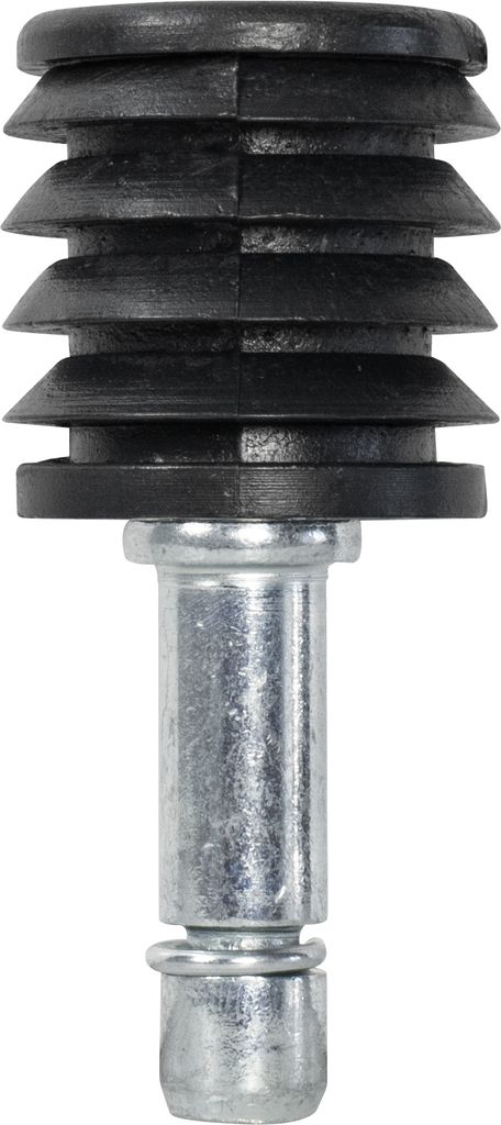 WAGNER Stift + Rundrohrhülse 2tlg. - Ø 22 / 8 mm x 21 / 26 / 50 mm, für Möbelrolle / Möbelgleiter Aufnahme 8 mm - 11009999