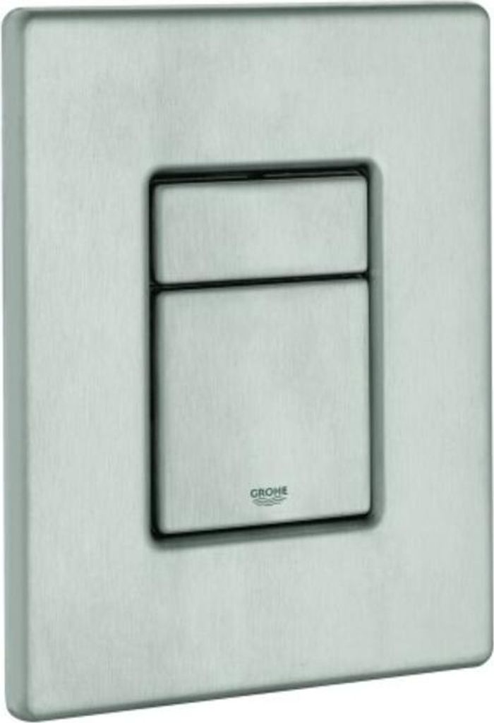 Grohe Abdeckplatte 42371 mit Drucktaste edelstahl
