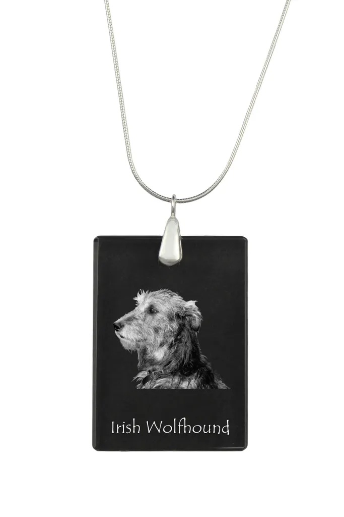 Collana Irish Wolfhound Art-Dog | Gioielli Cani Personalizzati in Argento