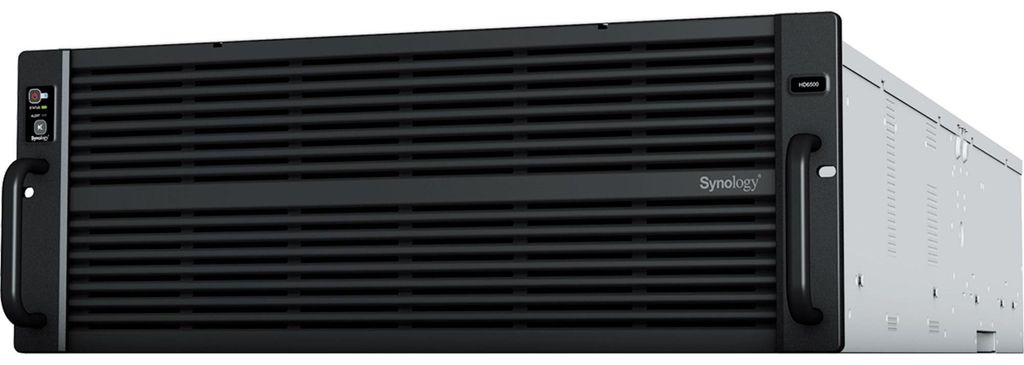 Synology High Density HD6500 - NAS-Server - 60 Schächte - 960 GB - Rack - einbaufähig - SATA 6Gb/s - SSD 480 GB x 2 - RAID RAID 0, 1, 5, 6, 10, J...