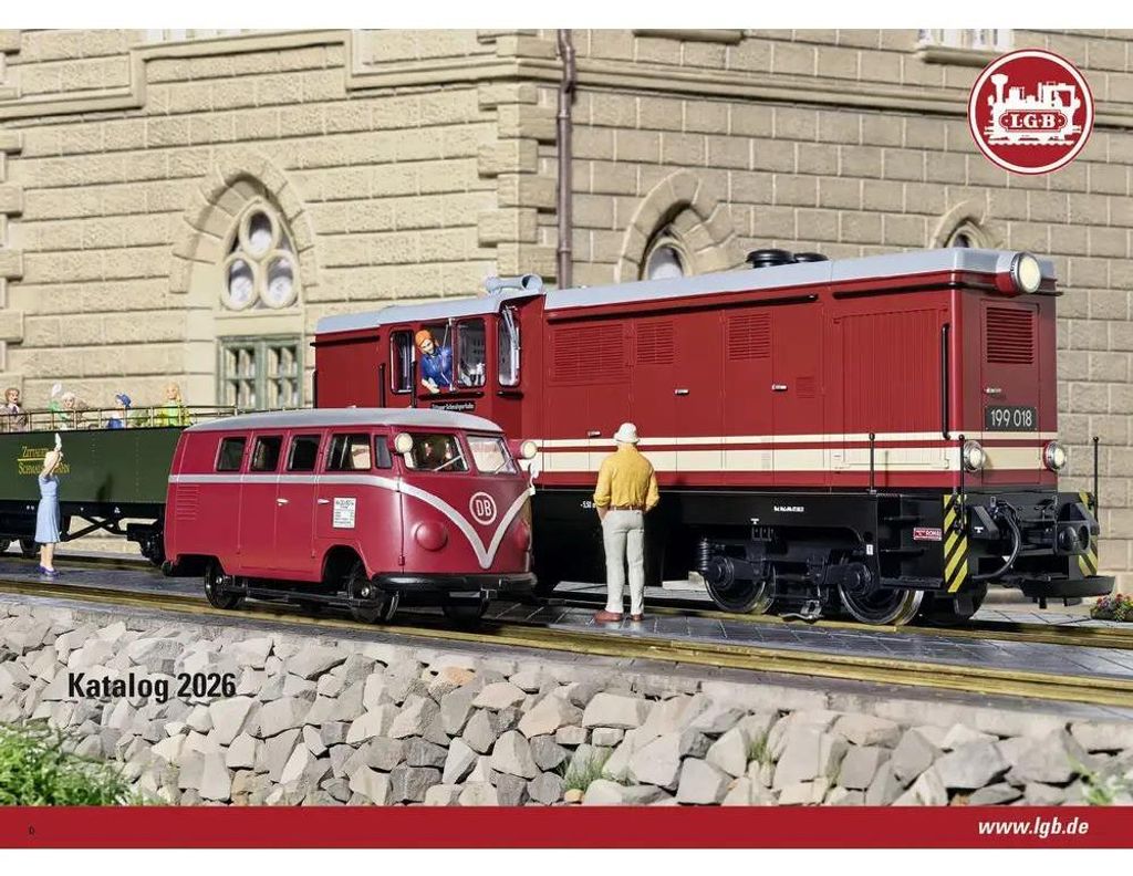 Märklin LGB 18521 - LGB Katalog 2026 Deutsch Produktbild 