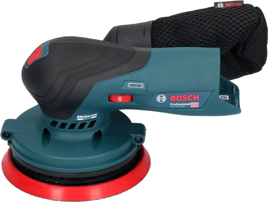 Ponceuse Excentrique 12V Bosch GEX 12V-125 pour Menuiserie et Finition - 3