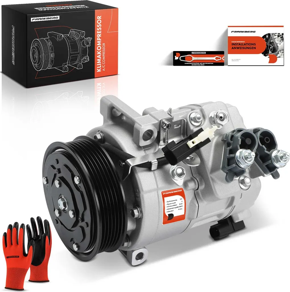 Compresseur Climatisation 1x Frankberg Adaptable Ford Transit et S-Max