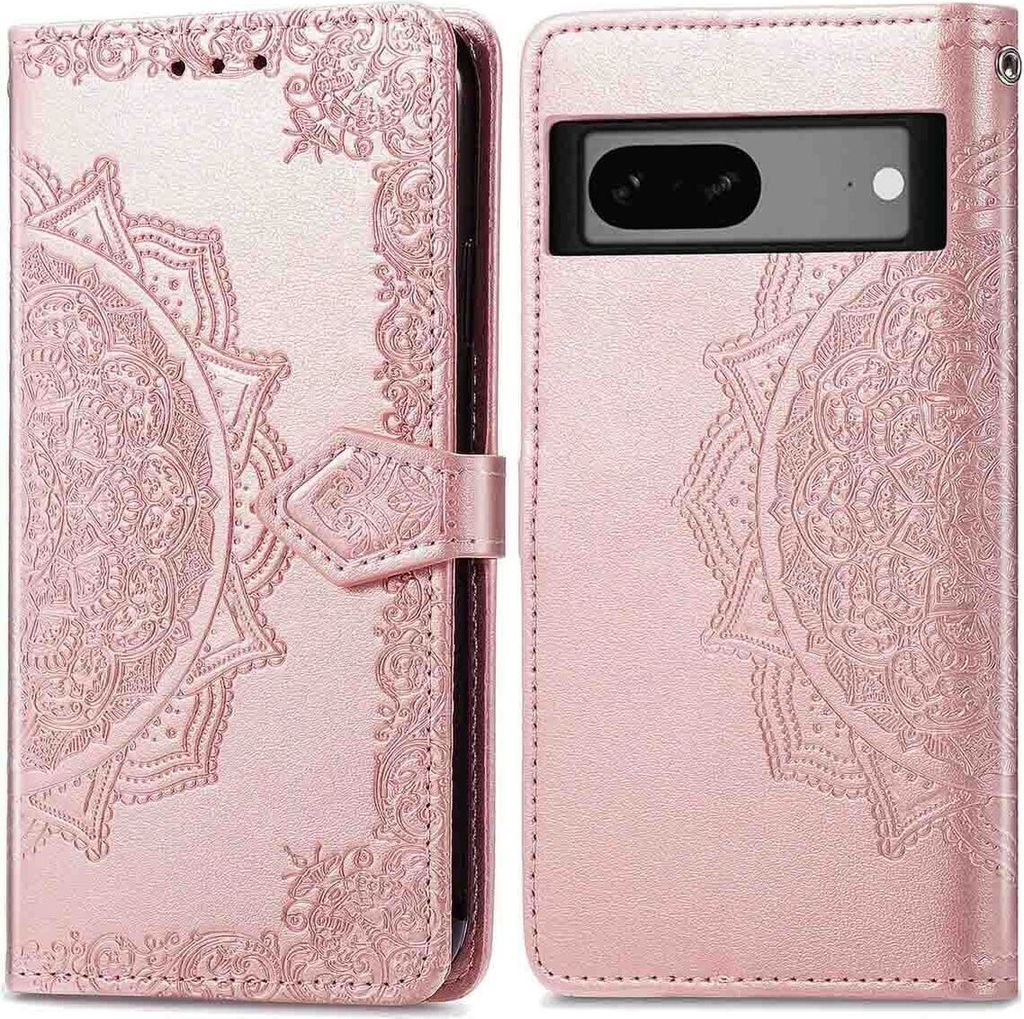 imoshion Mandala Klapphülle Google Pixel 7a - Rosé gold