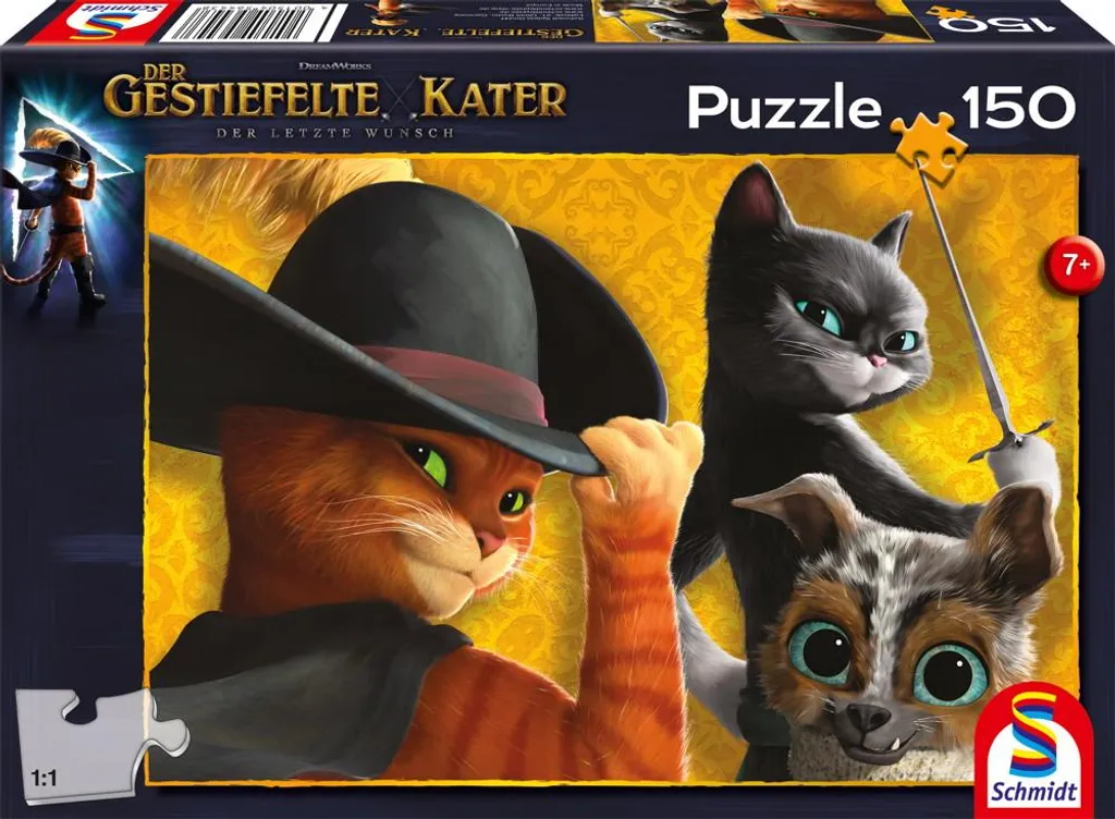 Puzzle Schmidt 150 pièces 56443 idéal pour activité calme enfant