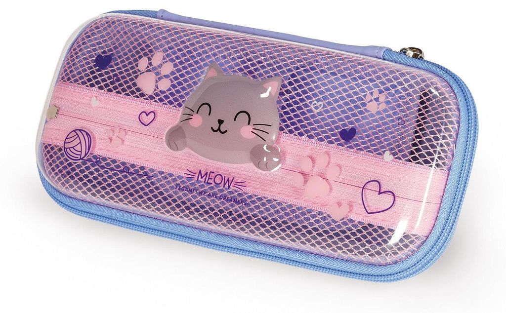 Legami Pencil Case Wonderwow Kitty, Mäppchen, Produktbild 