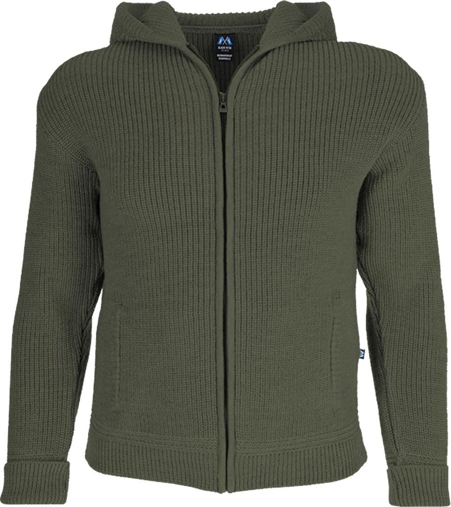 Blauer Peter - Kapuzen - Troyer - Strickjacke - Schurwolle - 9 Farben